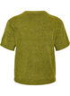 Gebreid vest met korte mouwen, Groen, Packshot image number 1
