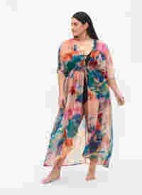 Kimono imprimé plage, Watercolor, Model
