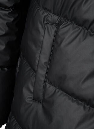 Veste d'hiver imperméable avec capuche détachable, Black, Packshot image number 3