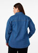 Denim shirt met oogjes, Blauw, Model image number 2
