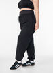 Pantalon de jogging avec une ceinture large, Noir, Model image number 0