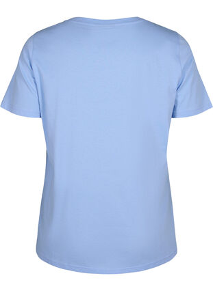 T-shirt en coton avec imprimé texte, Serenity w. Paris, Packshot image number 1