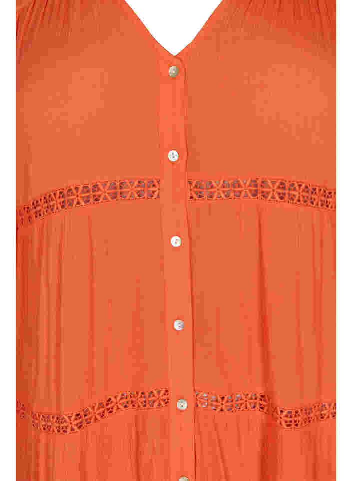 Robe de plage en coton, Nasturtium, Packshot image number 2