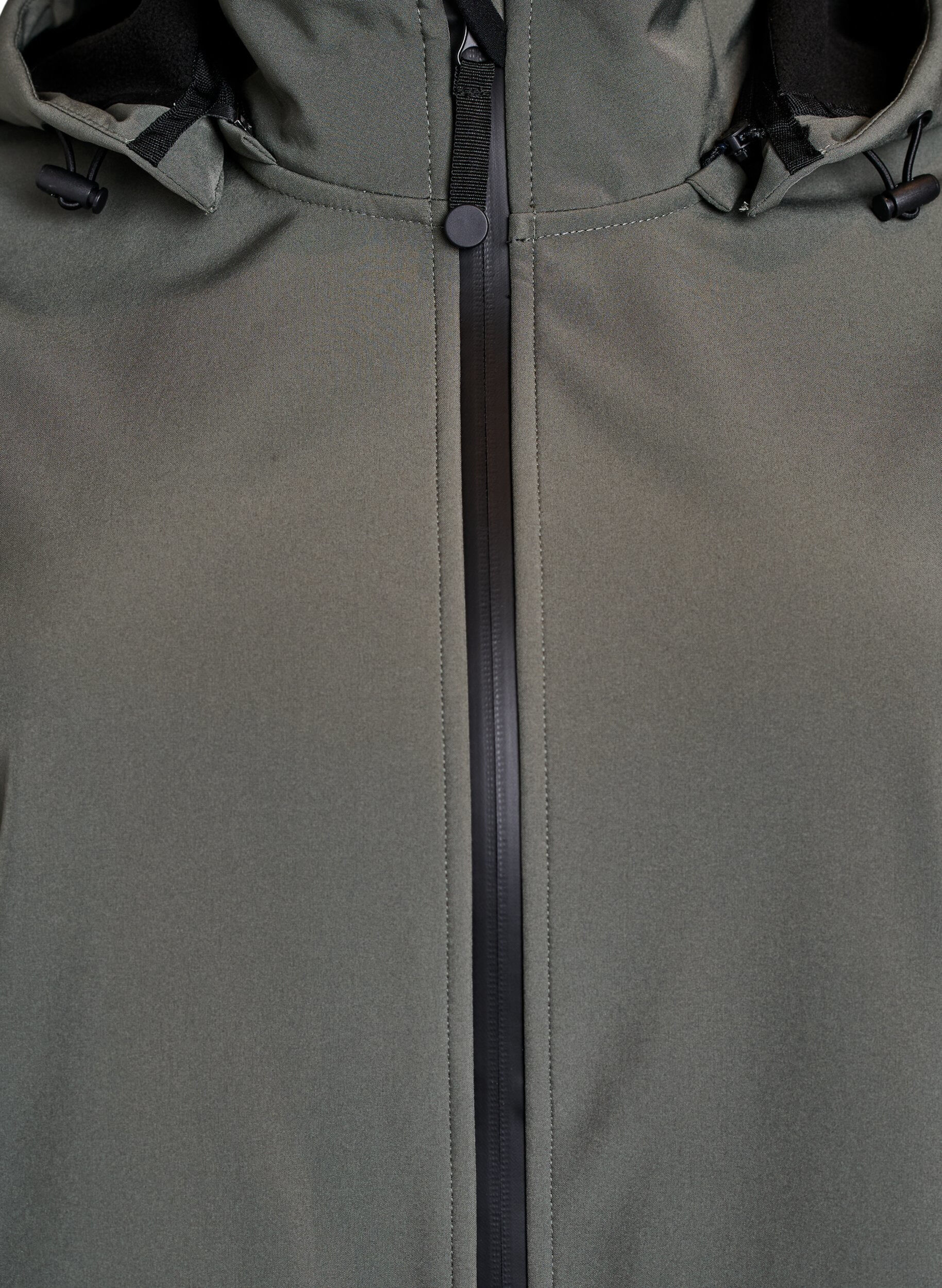 ZizziVeste softshell avec capuche amovible, Gris anthracite, Packshot image number 2