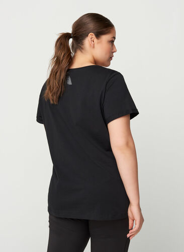 T-shirt de sport, Black LMGT, Model image number 1