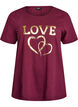 T-shirt met print, Rood, Packshot image number 0