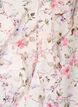 Viscose blouse met bloemenprint en 3/4 mouwen, Vanille, Packshot image number 2