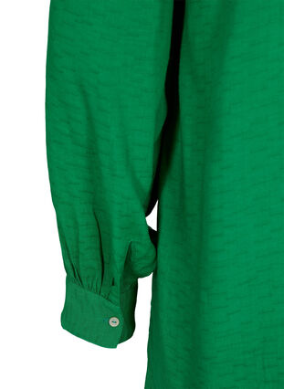 Chemisier en viscose à manches longues et col chemise, Jolly Green, Packshot image number 3