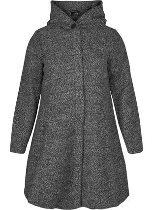 Manteau long avec de la laine, Dark G. mlg, Packshot image number 0