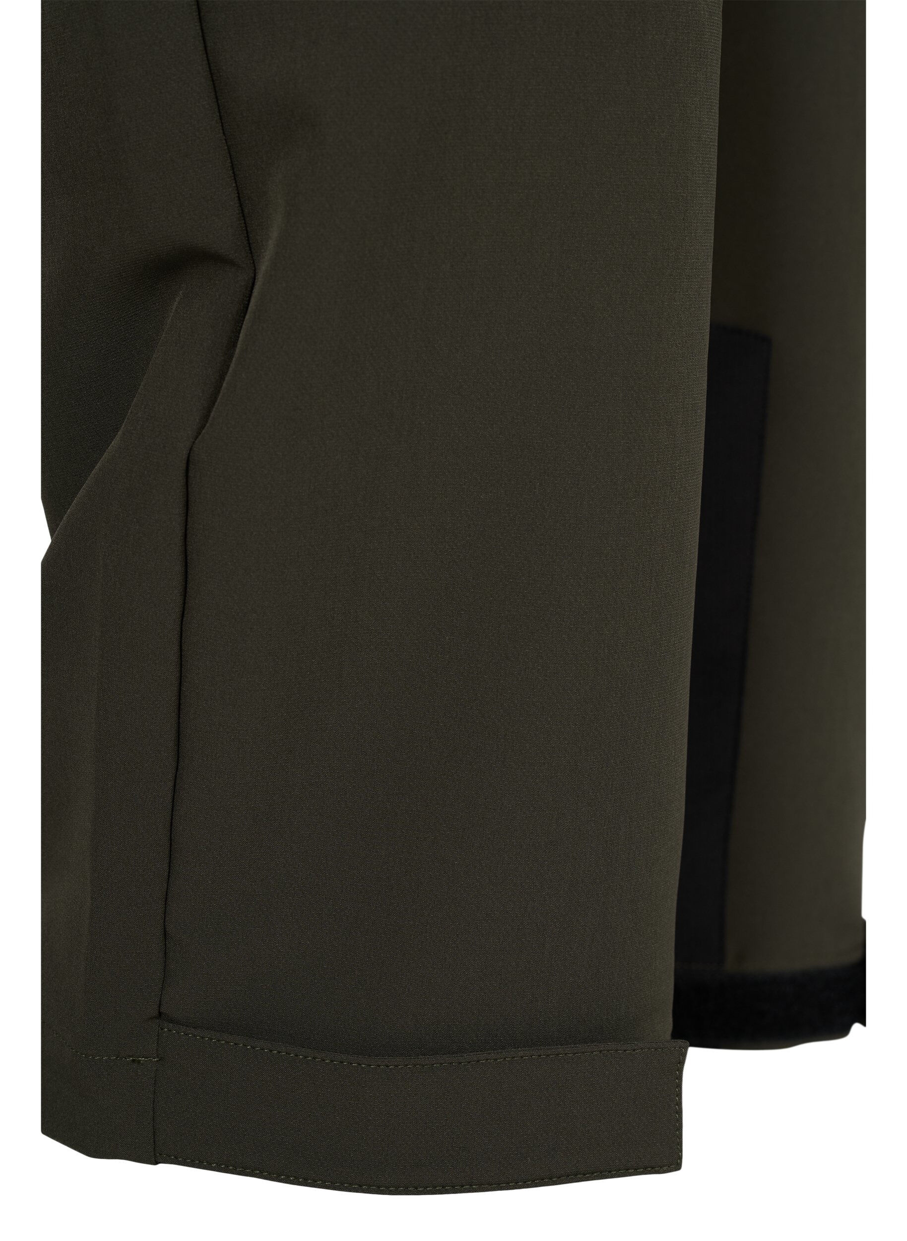 ZizziWaterafstotende wandelbroek met zakken, Forest Night, Packshot image number 3