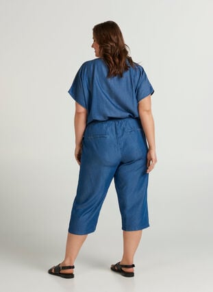 Pantalon 3/4, Medium Blue, Model image number 0