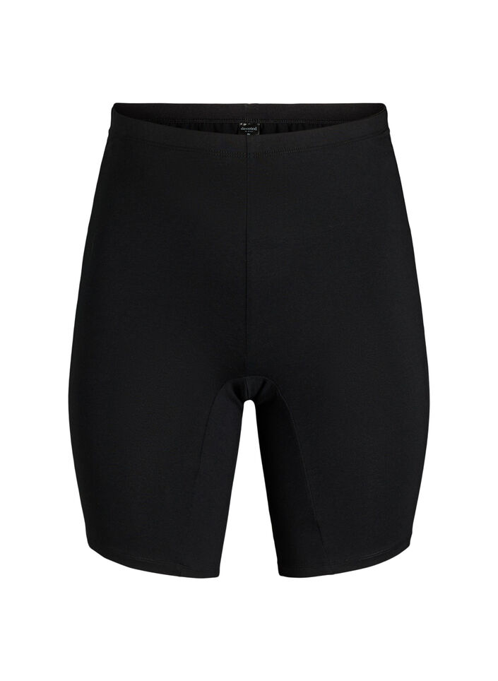 Shorty en coton, Noir, Packshot image number 0