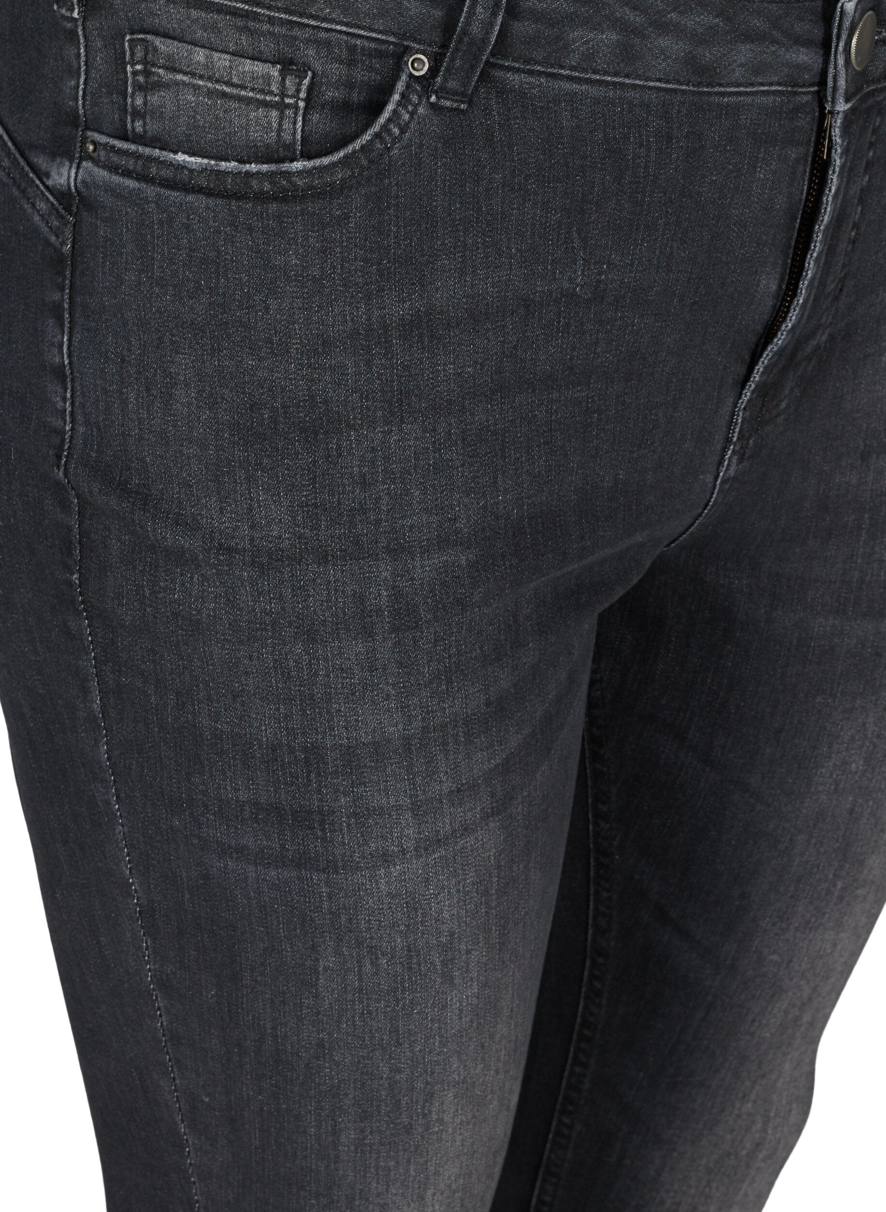 ZizziAmy jeans, Grey Denim, Packshot image number 2