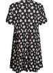 Robe &agrave; motifs avec empi&egrave;cements, Noir, Packshot image number 1