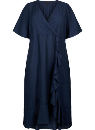 Midi-jurk met vleermuismouwen, Total Eclipse, Packshot image number 0