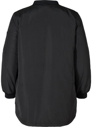 Longue veste avec poches, Black, Packshot image number 1