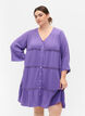 Robe de plage en viscose, Royal Lilac, Model image number 0