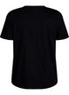 T-shirt imprim&eacute;, Noir, Packshot image number 1