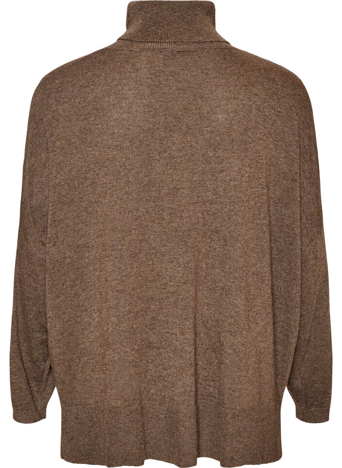 Coltrui met losse pasvorm, Bruin, Packshot image number 1