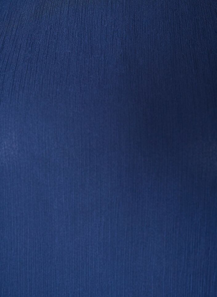 Blouse en mousseline avec manches transparentes, Bleu, Packshot image number 2