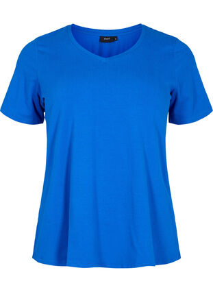 T-shirt en coton uni basique, Skydiver, Packshot image number 0
