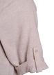 Tunique coupe trap&egrave;ze en lin et viscose, Beige, Packshot image number 3
