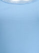 Top avec finitions en dentelle, Bleu Clair, Packshot image number 2