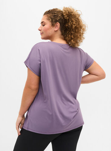 T-shirt basique, Purple Sage, Model image number 1