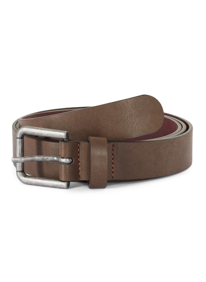 Bruine riem in imitatieleer, Bracken, Packshot image number 0