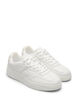 Wide fit - Sneakers met stiksel details, Wit, Packshot image number 1