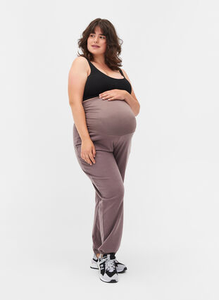 Pantalons de survêtement de grossesse, Iron, Model image number 0