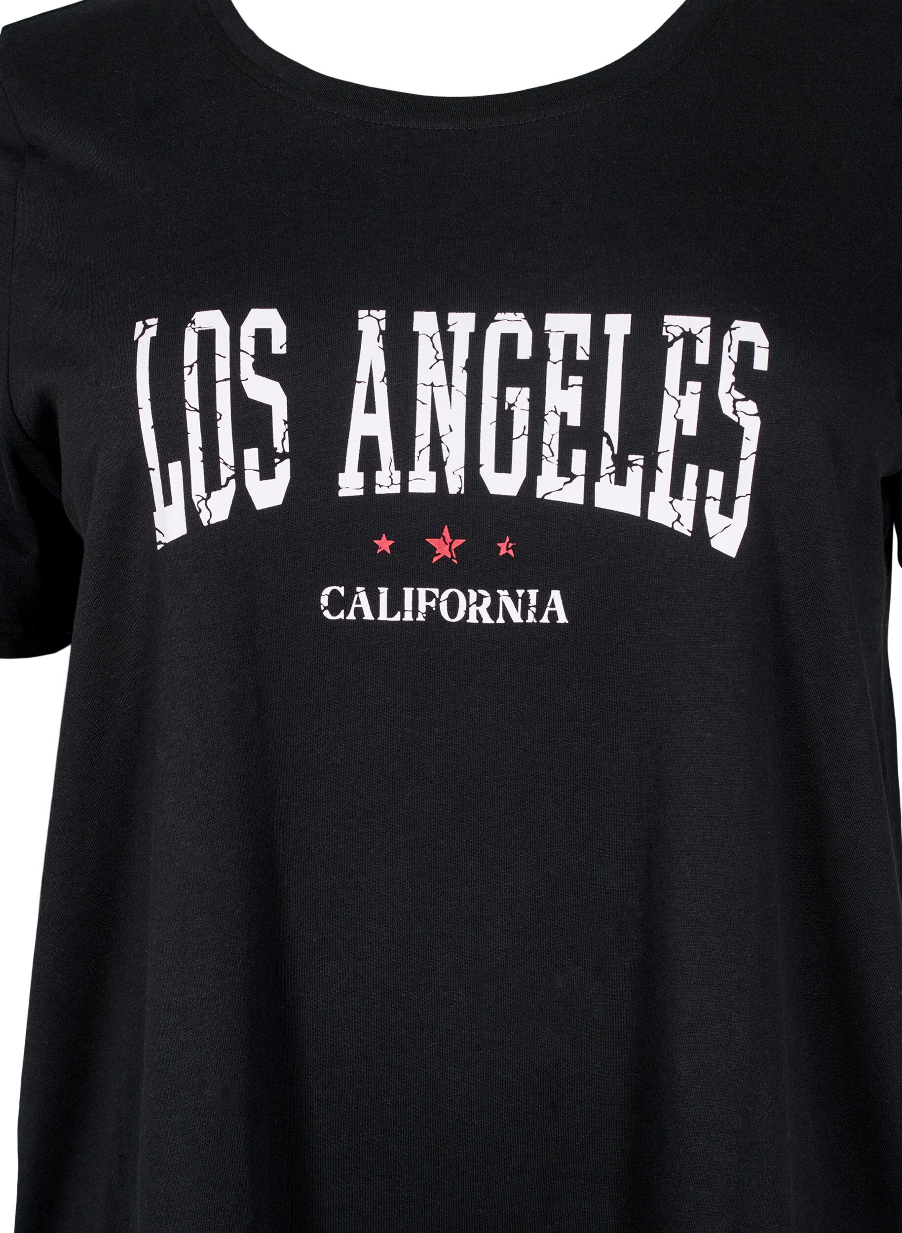 ZizziFLASH - T-shirt met motief, Zwart, Packshot image number 2