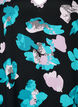 Viscose jurk met lange mouwen en print, Blue AOP, Packshot image number 2