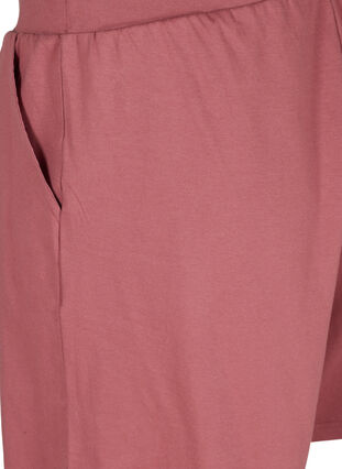 Short ample en coton avec poches, Deco Rose, Packshot image number 3