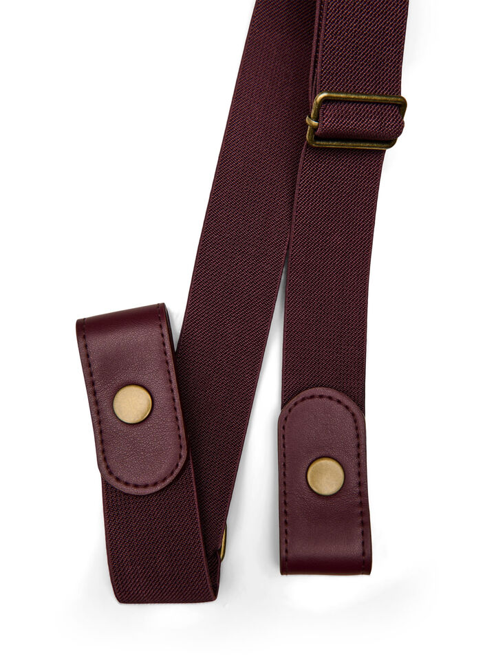 Elastische riem, Rood, Packshot image number 1