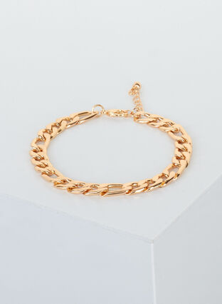 Goudkleurige armband, Gold Metal, Packshot image number 1