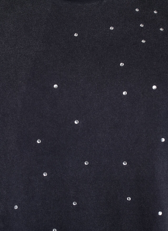 T-shirt en coton biologique avec une impression cool, Gris anthracite, Packshot image number 2