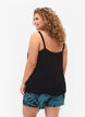 Top sans manches en viscose, Black, Model image number 1