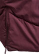 Lange pufferjas met capuchon en zakken, Donker Bordeaux, Packshot image number 4