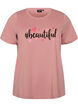 T-shirt met print, Rood, Packshot image number 0