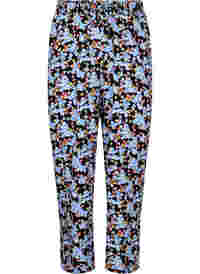 Losse viscose pyjama broek in all-over print
