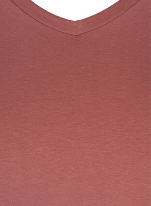 Basic T-shirt, Rose Brown, Packshot image number 2