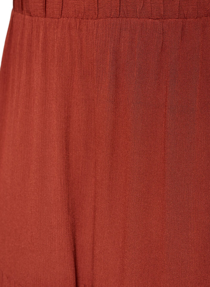 Jupe longue &agrave; taille &eacute;lastiqu&eacute;e, Bordeaux, Packshot image number 2