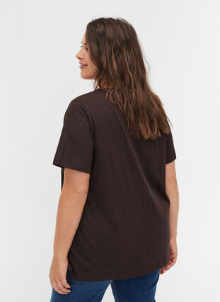 T-shirt avec imprimé en coton biologique, Molé, Model image number 1