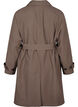 Trenchcoat met riem en split, Chocolate Chip, Packshot image number 1