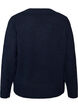 Pull col V, Bleu, Packshot image number 1