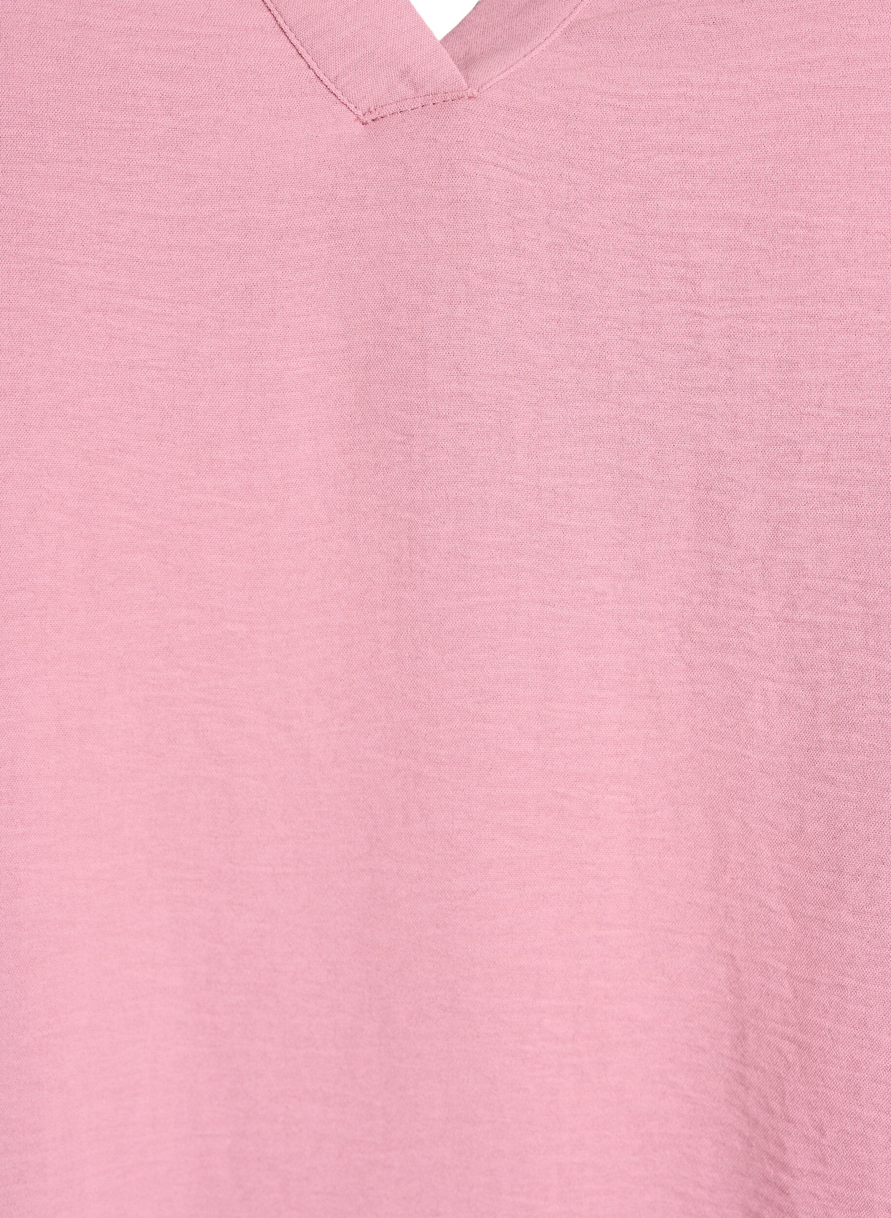 Zizzi FLASH - Blouse &agrave; manches 3/4, Rose, Packshot image number 2