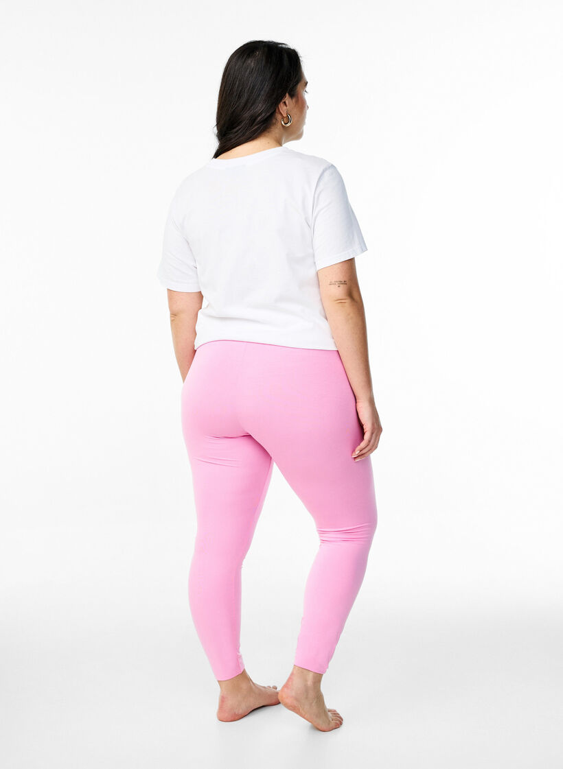 Basislegging van viscose, Roze, Model image number 2