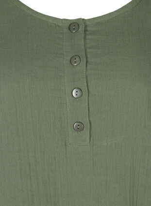 Tunique à manches courtes en coton, Thyme, Packshot image number 2