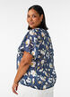 Blouse coupe ballon avec manches papillon, Bleu, Model image number 2